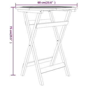 Set da Pranzo per Giardino 3 pz in Legno Massello di Teak cod mxl 40357