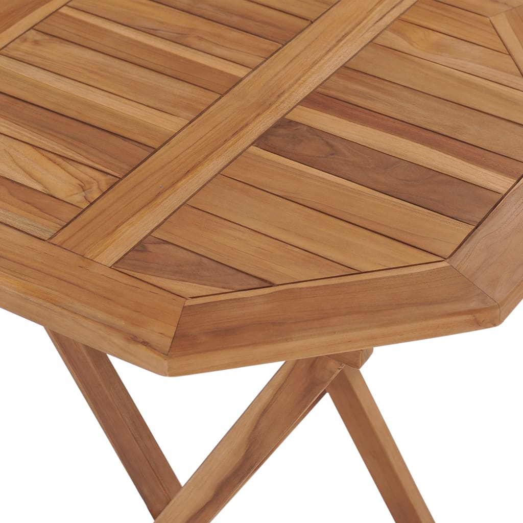 Set da Pranzo per Giardino 3 pz in Legno Massello di Teak 3087190