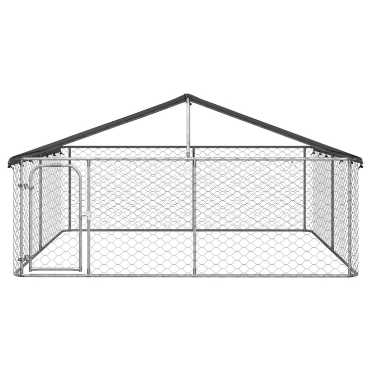 Gabbia per Cani da Esterno con Tetto 300x300x150 cm 171501