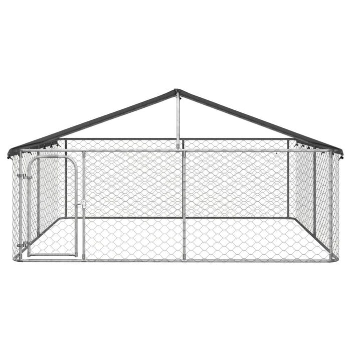 Gabbia per Cani da Esterno con Tetto 300x300x150 cm cod mxl 53968