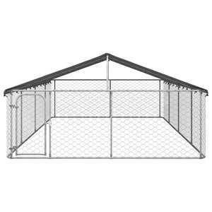 Gabbia per Cani da Esterno con Tetto 600x300x150 cm cod mxl 50524