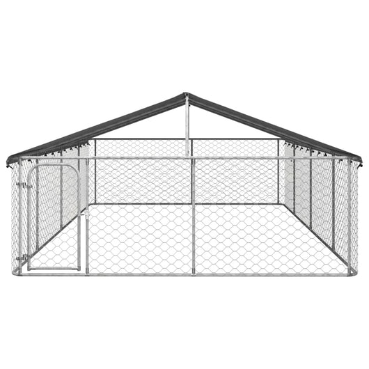 Gabbia per Cani da Esterno con Tetto 600x300x150 cm cod mxl 50524