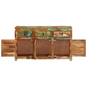 Credenza 110x30x65 in Legno Massello di Recupero cod mxl 65638