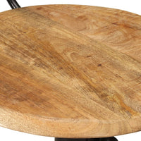 Sgabelli da Bar 2 pz in Legno Massello di Mango cod mxl 78173