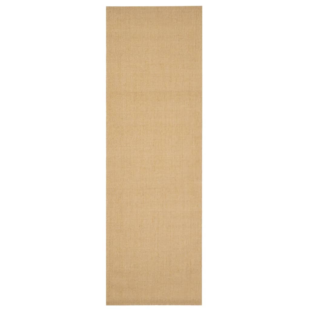 Tappeto in Sisal Naturale 80 x 250 cmcod mxl 129330