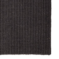 Tappeto in Sisal Naturale 66x250 cm Nero 136319