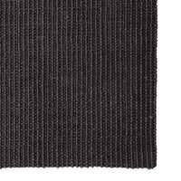 Tappeto in Sisal Naturale 80x300 cm Nero cod mxl 68707