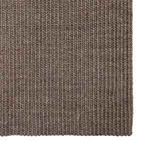 Tappeto in Sisal Naturale 66 x 150 cm Marrone 136335