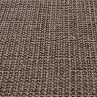 Tappeto in Sisal Naturale 66 x 150 cm Marrone 136335