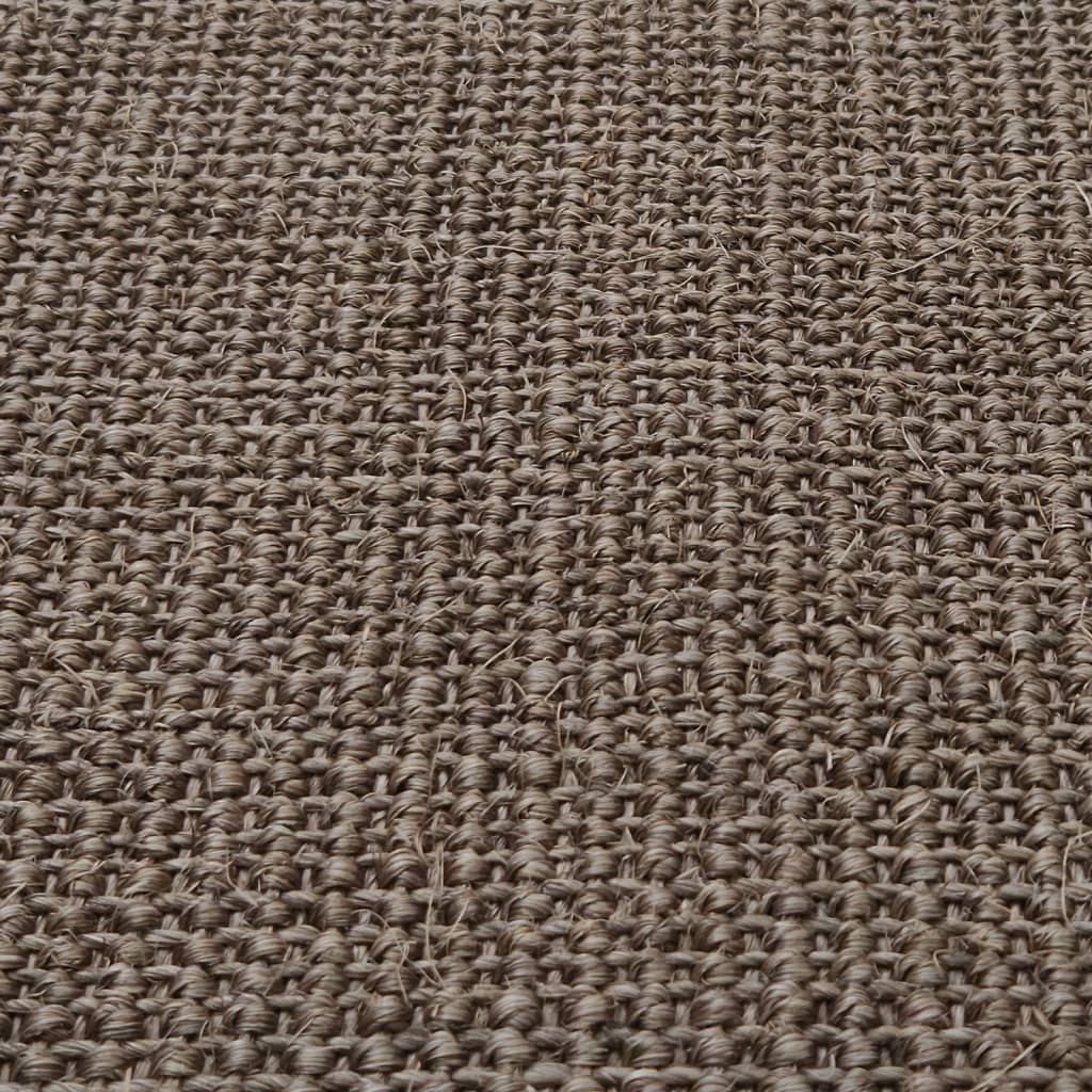 Tappeto in Sisal Naturale 66x250 cm Marrone cod mxl 59934