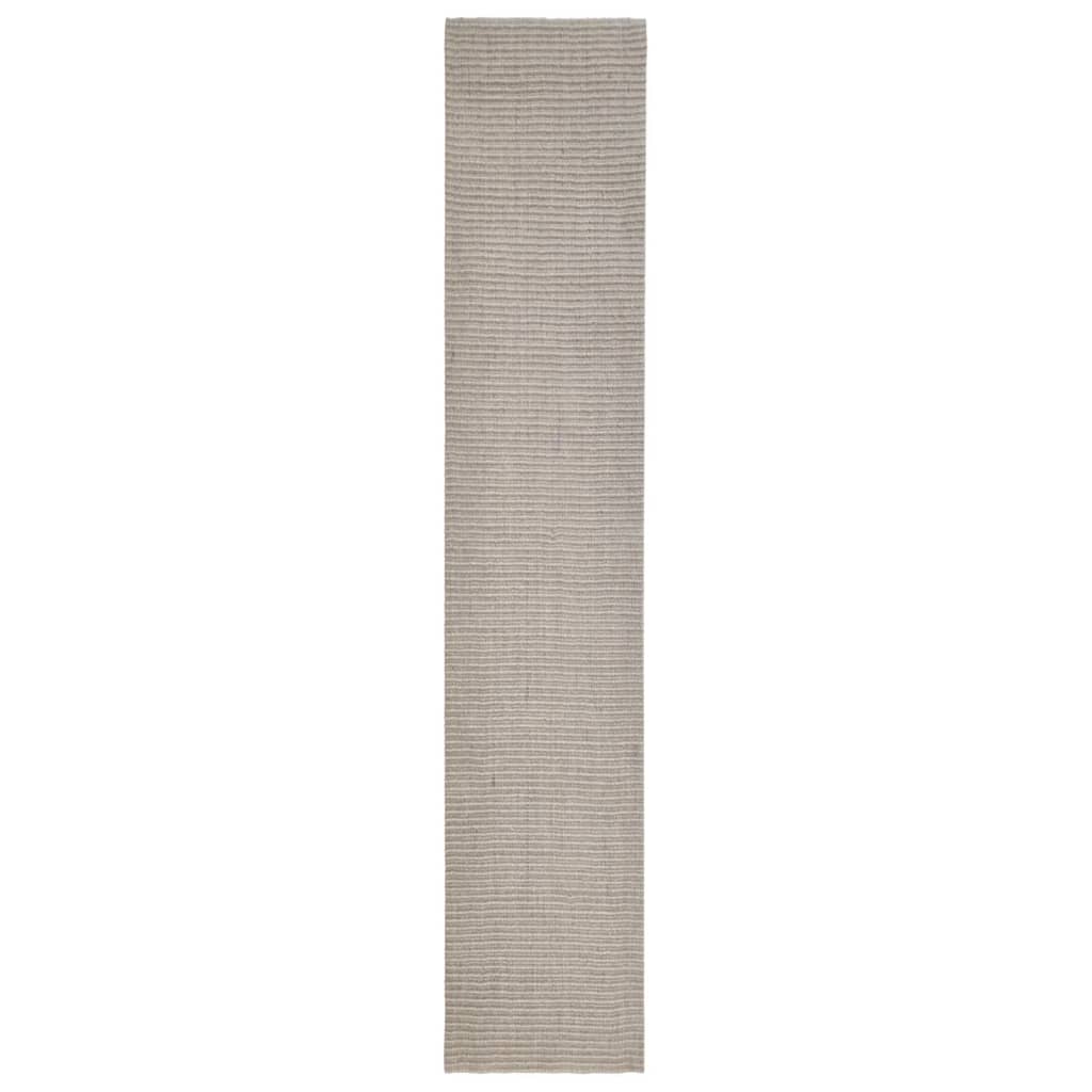 Tappeto in Sisal Naturale 66x350 cm Sabbia cod 11274