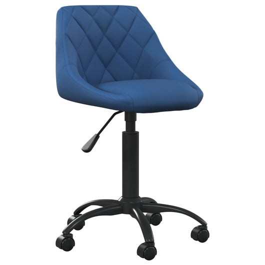 Sedia da Ufficio Blu in Velluto 3088850