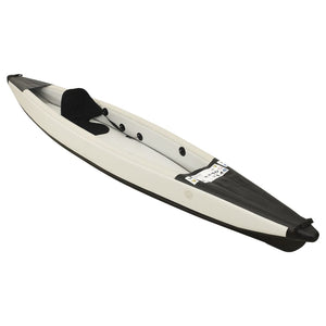 Kayak Gonfiabile Nero 375x72x31 cm in Poliestere 93435