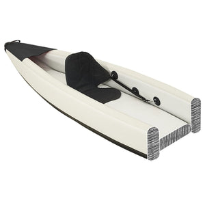 Kayak Gonfiabile Nero 375x72x31 cm in Poliestere 93435