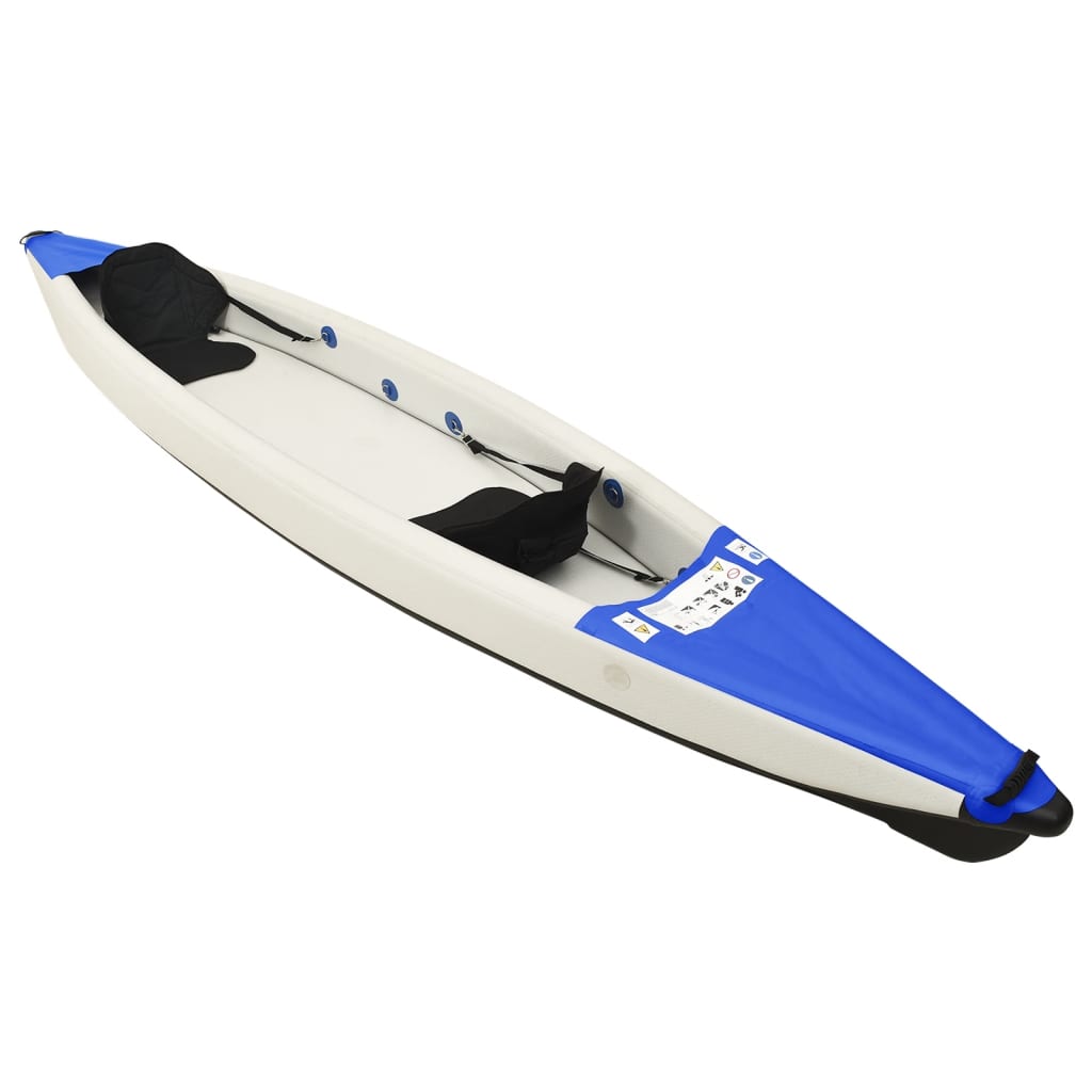 Kayak Gonfiabile Blu 424x81x31 cm in Poliestere 93436