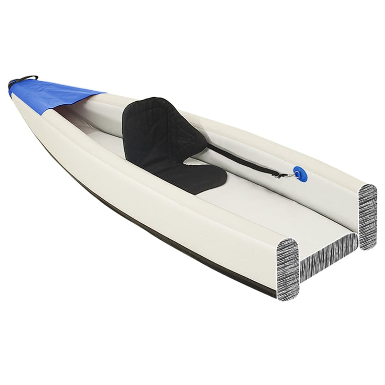 Kayak Gonfiabile Blu 424x81x31 cm in Poliestere 93436