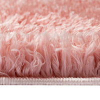 Tappeto Shaggy a Pelo Lungo Rosa 160x230 cm 50 mm cod mxl 65692