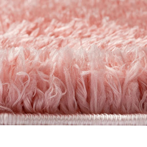 Tappeto Shaggy a Pelo Lungo Rosa 160x230 cm 50 mm cod mxl 65692