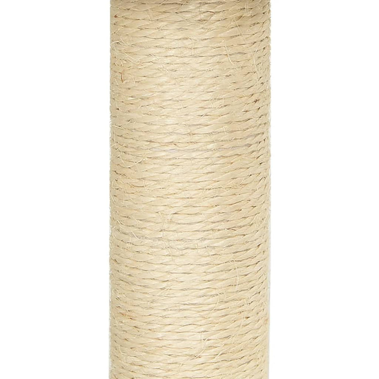 Albero per Gatti con Tiragraffi in Sisal Crema 92 cm cod mxl 13461