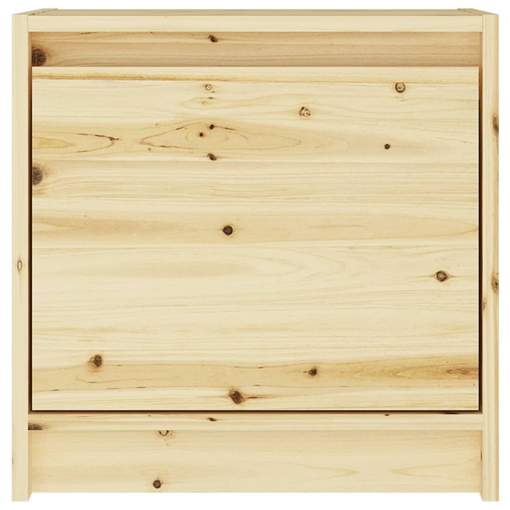 Comodini 2 pz 40x30,5x40 cm in Legno Massello di Abete 809356