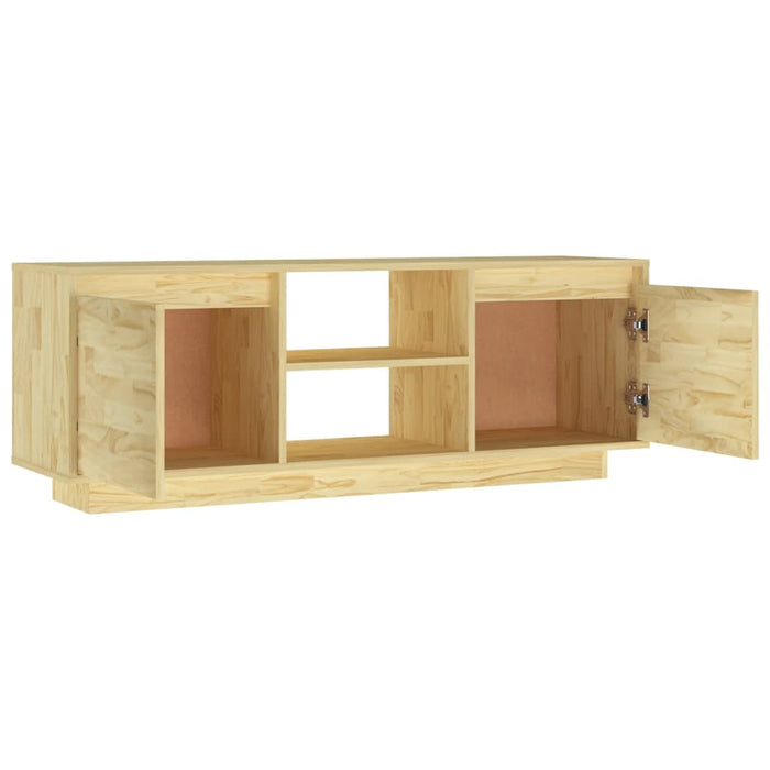 Mobile Porta TV 110x30x40 cm in Legno Massello di Pino cod mxl 18345