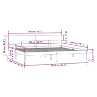 Giroletto in Legno Massello di Pino 200x200 cm cod mxl 55749