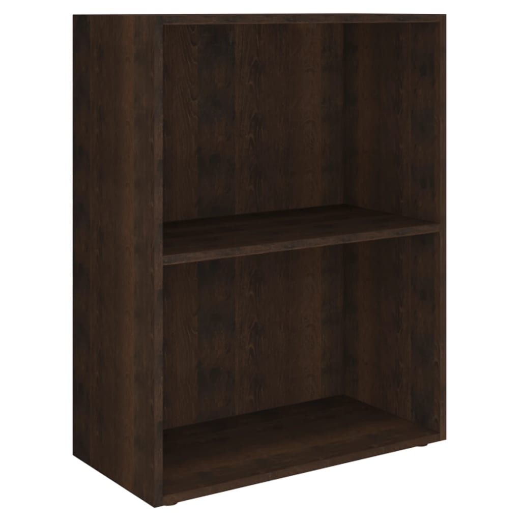 Libreria in Truciolato 60x31x78 cm Rovere Fumo