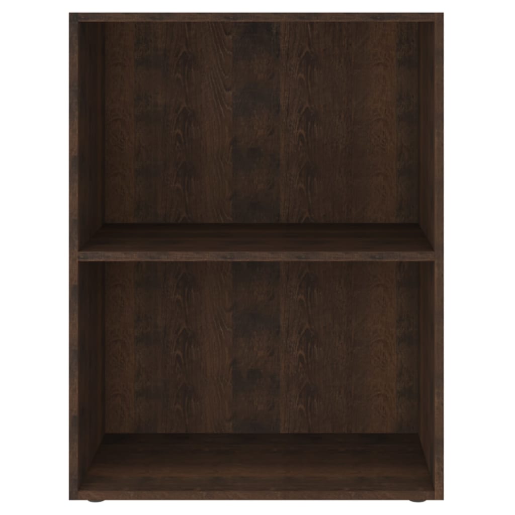 Libreria in Truciolato 60x31x78 cm Rovere Fumo