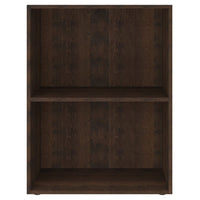 Libreria in Truciolato 60x31x78 cm Rovere Fumo