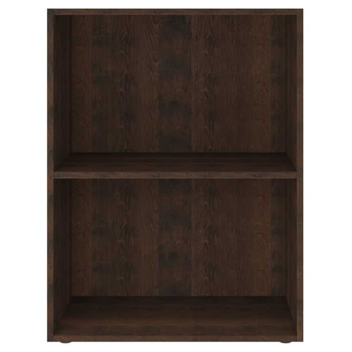 Libreria in Truciolato 60x31x78 cm Rovere Fumo