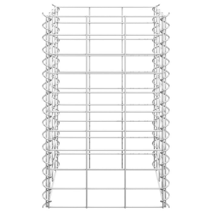 Fioriere Rialzate a Gabbione 3 pz 30x30x50 cm in Ferro cod mxl 67376