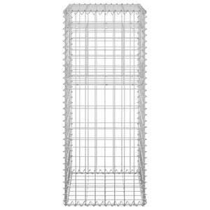 Cesti a Gabbione a Torre 2 pz 40x40x100 cm in Ferro cod mxl 64807