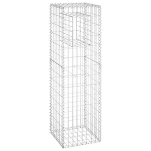 Cesti a Gabbione a Torre 2 pz 40x40x140 cm in Ferro cod mxl 59229