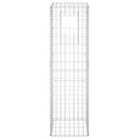 Cesti a Gabbione a Torre 2 pz 40x40x140 cm in Ferro cod mxl 59229