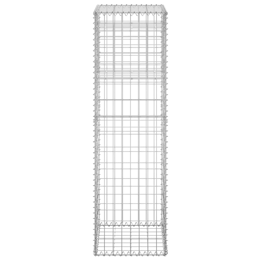 Cesti a Gabbione a Torre 2 pz 40x40x140 cm in Ferro cod mxl 59229