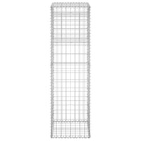 Cesti a Gabbione a Torre 2 pz 40x40x140 cm in Ferro cod mxl 59229