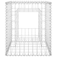 Cesto a Gabbione a Torre 50x50x60 cm in Ferro cod mxl 70855