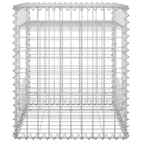 Cesto a Gabbione a Torre 50x50x60 cm in Ferro cod mxl 70855