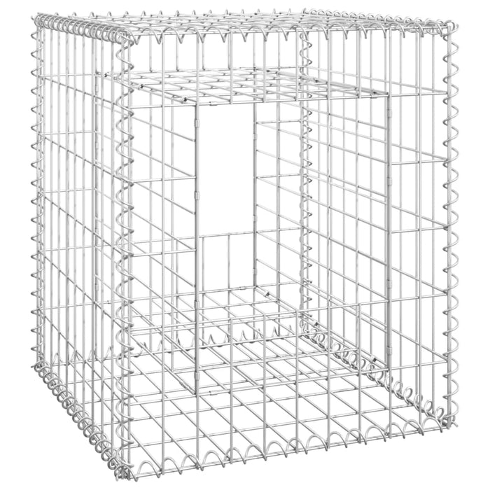 Cesti a Gabbione a Torre 2 pz 50x50x60 cm in Ferro cod mxl 62088