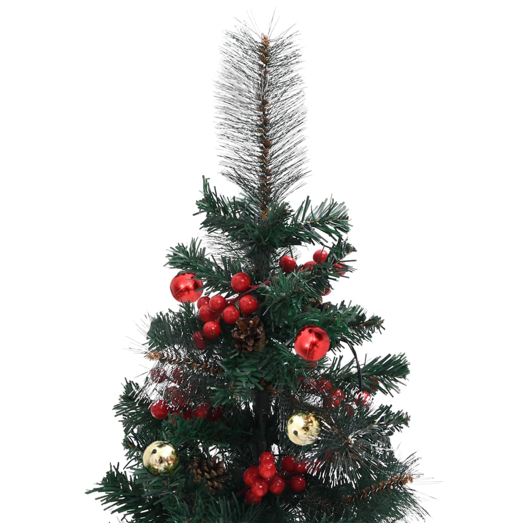 Alberi di Natale Artificiali per Viali 2 pz 76 cm in PVC