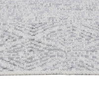 Tappeto Grigio Chiaro 120x180 cm in Cotone 340084