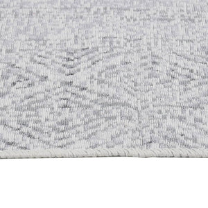 Tappeto Grigio Chiaro 120x180 cm in Cotone 340084