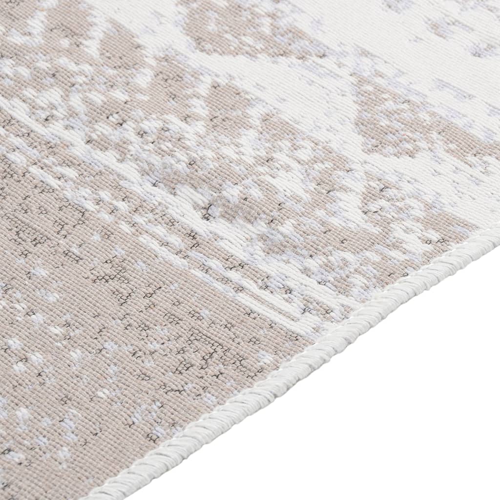 Tappeto Beige 120x180 cm in Cotone 340114