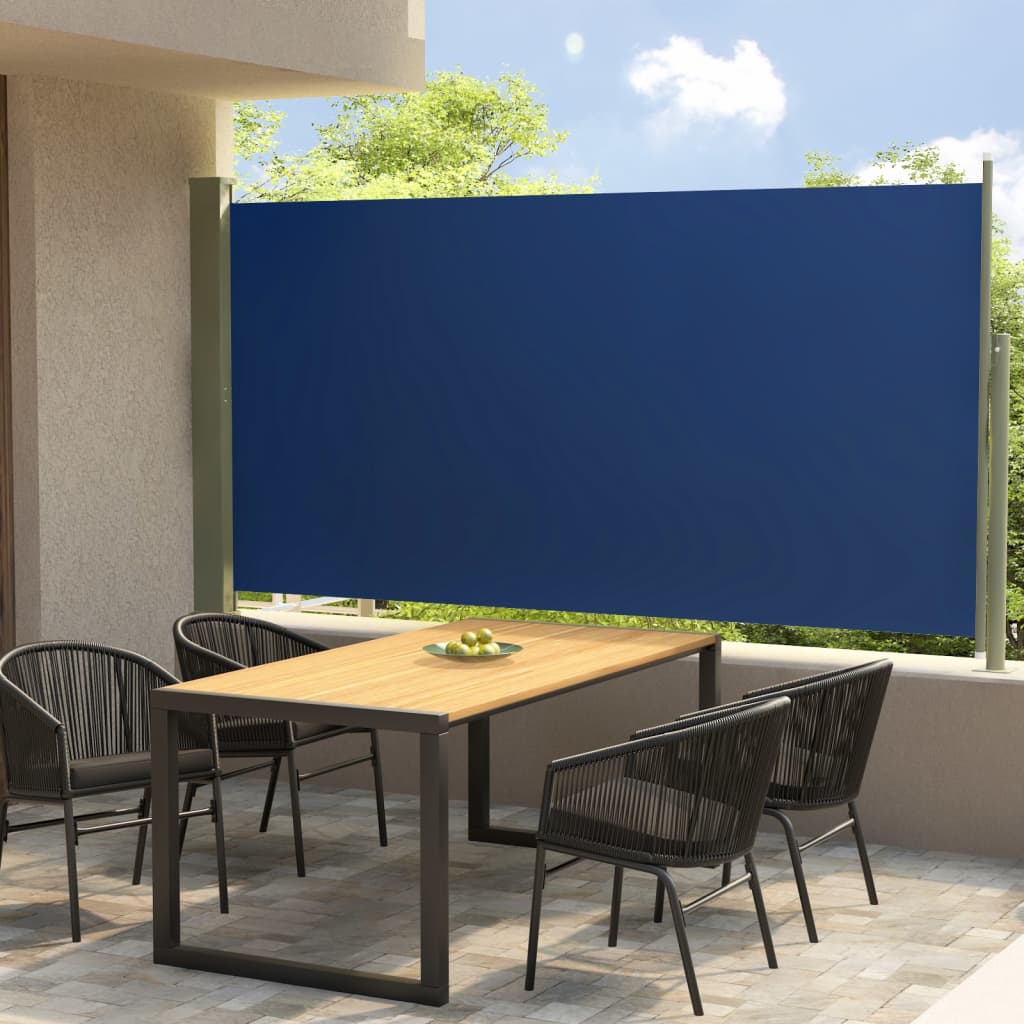 Tenda Laterale Retrattile per Patio 160x300 cm Blu cod mxl 21030