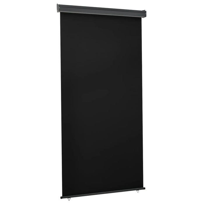 Tendalino Laterale per Balcone 117x250 cm Nero 317844