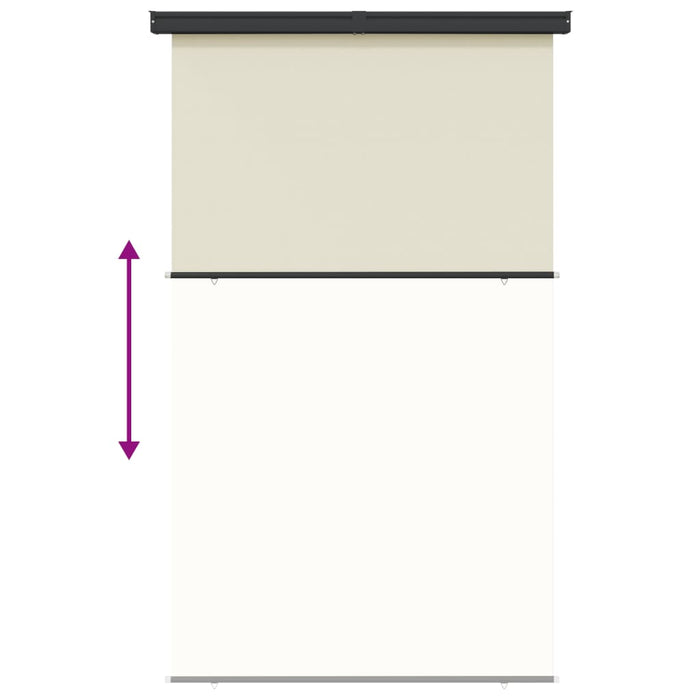 Tendalino Laterale per Balcone 160x250 cm Crema cod mxl 20613