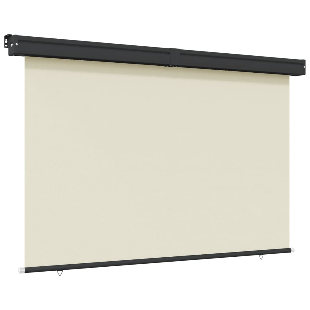 Tenda Laterale per Balcone 170x250 cm Crema 317863