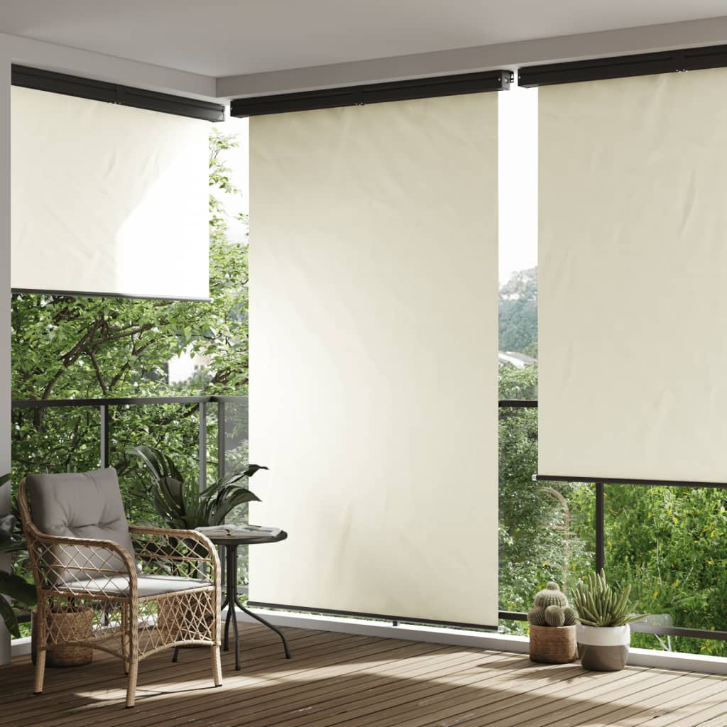 Tenda Laterale per Balcone 170x250 cm Crema 317863