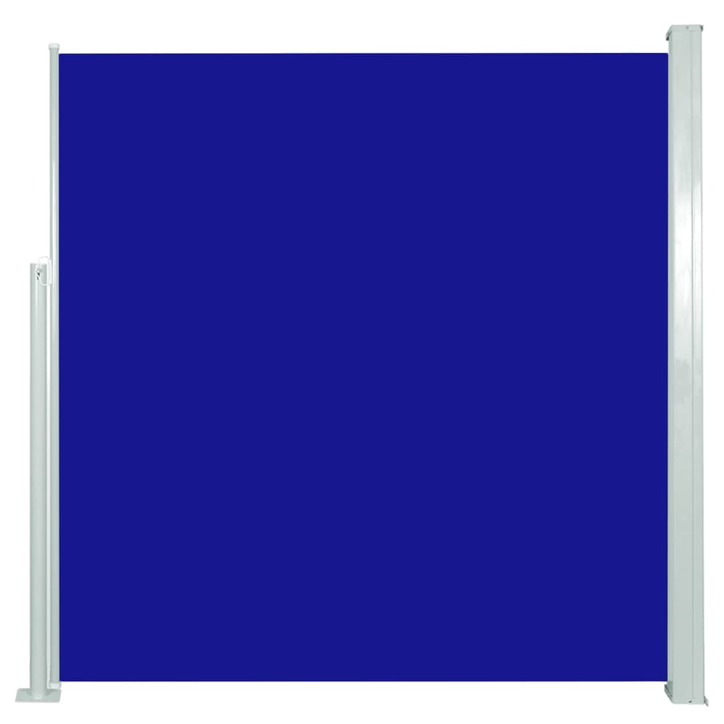 Tenda Laterale Retrattile per Patio 140x300 cm Blu