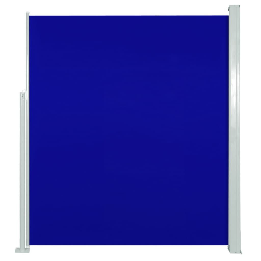 Tenda Laterale Retrattile per Patio 160x300 cm Blu 317882